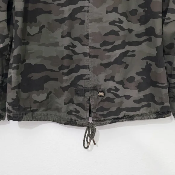 Sanctuary Camo Military Moto Denim Jacket XS - Picture 4 of 6